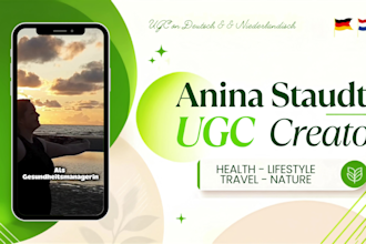create german ugc videos