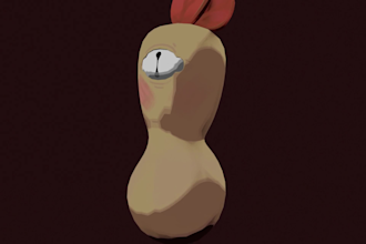 make stylized character models