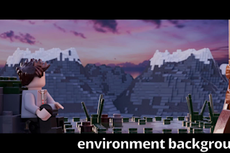 make custom 3d lego animations with cinematic quality