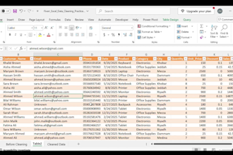clean excel data split merge files and remove duplicates