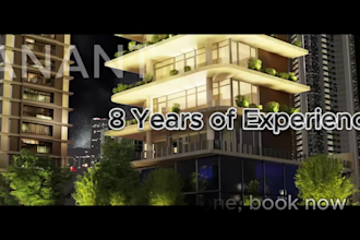 do your architectural 3d walkthrough  interior or exterior