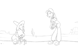 do professional 2d hand drawn frame by frame animation