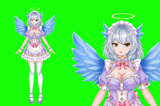 design and rig quality nsfw vtuber live2d model vtuber model commission