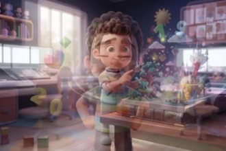 3d pixar style animation cartoon video
