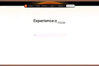 design a modern webflow website with smooth animations