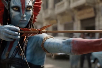 create a cinematic ai movie trailer and film concept teaser