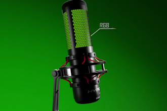create 3d product animations