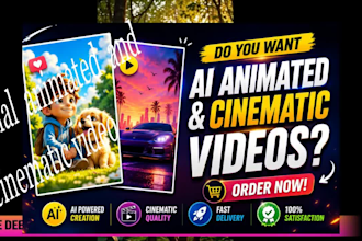 create cinematic ai story videos and animal animation