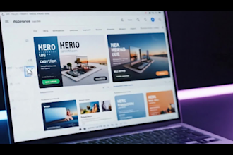 make a wordpress website using elementor pro or woocommerce