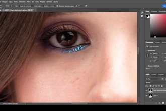 do professional beauty retouching in photoshop
