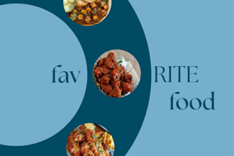 design promotion food poster flyers banner and graphics