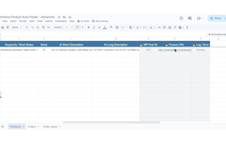 automate google sheets to woocommerce product sync using apps script