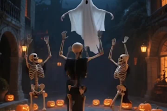 ai halloween promotional video creation
