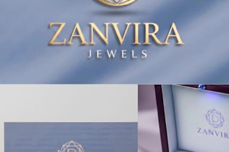 design a luxury minimalist jewelry logo