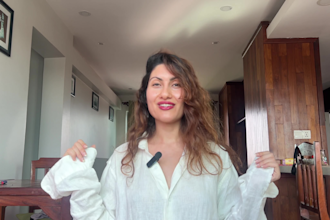 be your video spokesperson with a natural background