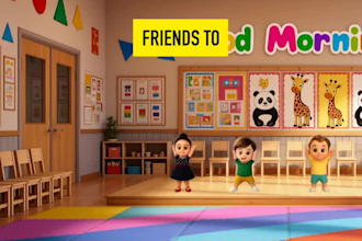 create awesome 2d kids animation