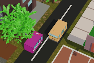 create simple 3d models and kids animation in blender