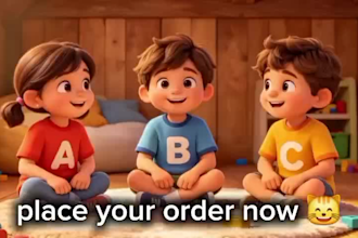 create nursery rhymes and kids music videos