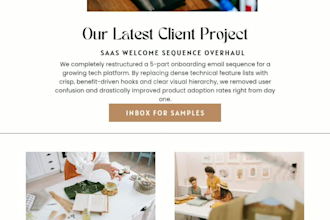 write high converting b2b email copy and newsletters