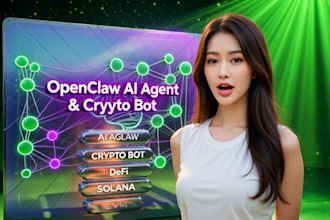 build anthropic claude openclaw ai agent crypto trading bot