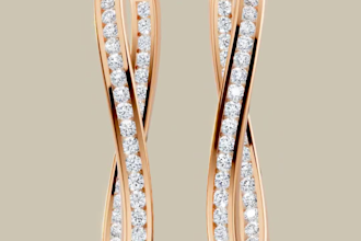 create custom 3d earring jewelry cad model for 3d printing
