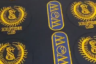 design custom embroidered patch artwork for hats and apparel