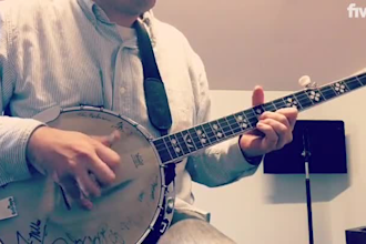 provide live instrument mandolin banjo violin piano or bass guitar for your song