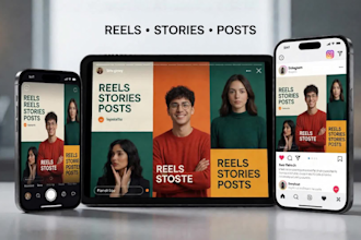 create attention grabbing social media promo reels for your business