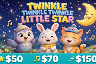 create kids rhyme videos and cartoon shorts for youtube kids