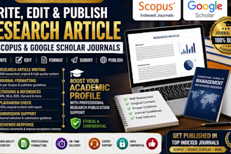 backdate, write, publish research article in scopus journal google scholar