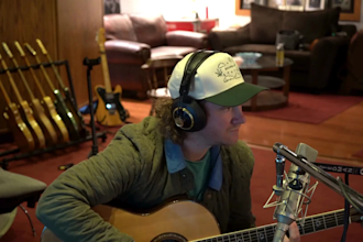 record authentic country music, folk song and acoustic guitar