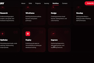 build a responsive react landing page