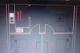 draft autocad floor plans and architectural drawings