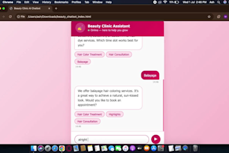 build an ai receptionist for your med spa or clinic