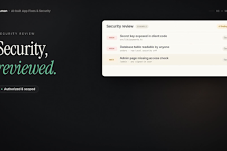 fix and secure your lovable bolt replit vibe coded app