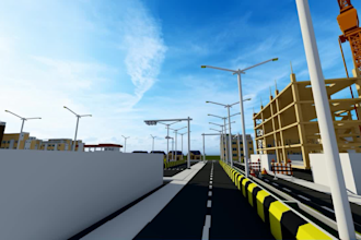 make city 3d textured models