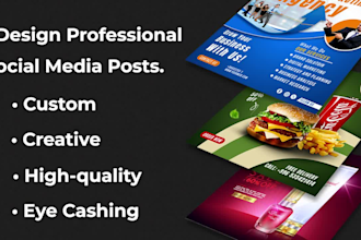 do social media advertising, facebook ads post, instagram post, carousel design