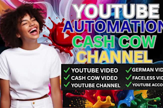 create a youtube automation channel for passive income