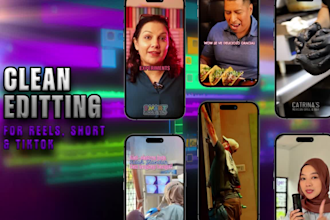 be your expert short video editor for social media