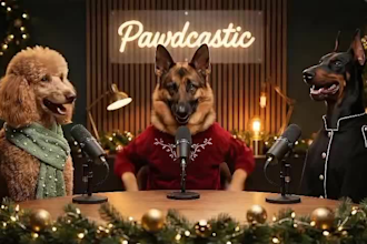 create funny ai talking animal, ai avatar talking, lip sync, dog talk video