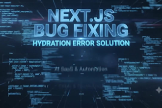 fix nextjs website bugs, react errors, and vercel deployment issues