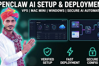 setup and deploy openclaw ai on vps, mac mini and windows PC