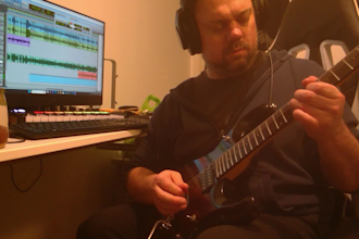 record professional electric guitar