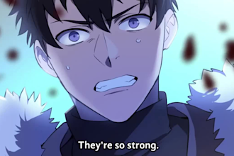 create a stunning anime style video, character animation, brand intro