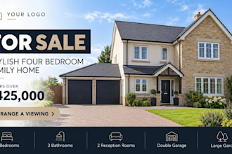 design professional property marketing ads