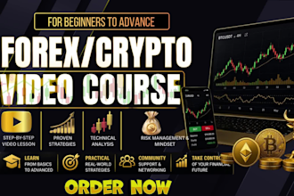 create a quality elearning forex and crypto trading video course