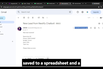 build ai chatbot with automation using makecom