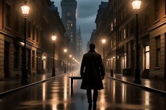 create a cinematic fantasy or thriller book trailer