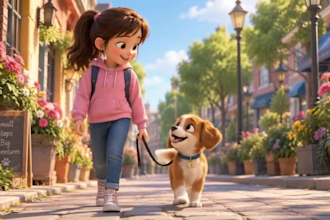 3d pixar style ai animation 3d ai pixar storyteling animation 3d ai style video