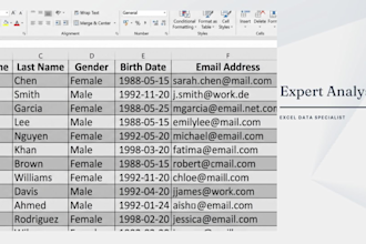 clean, format, and prepare your excel or CSV data for analysis